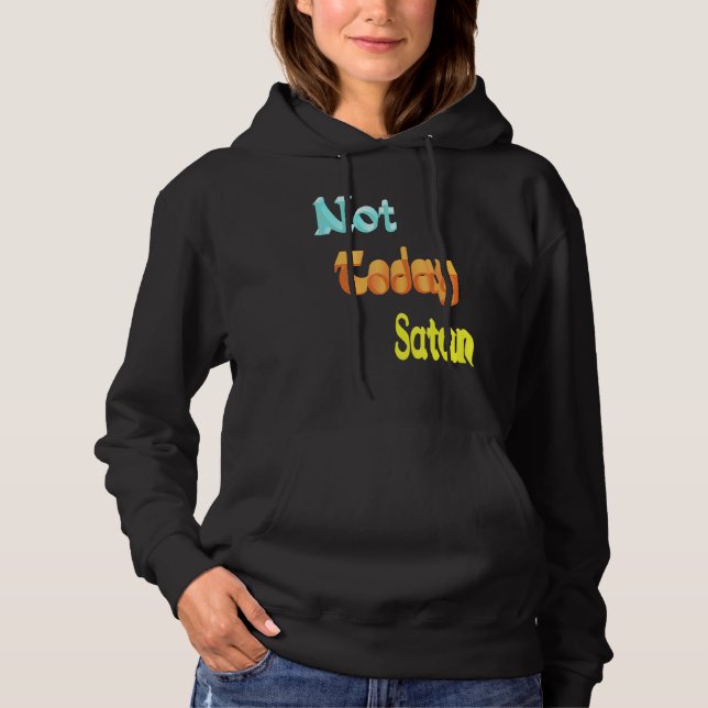 Inte idag Satan T Shirt (Framsida)