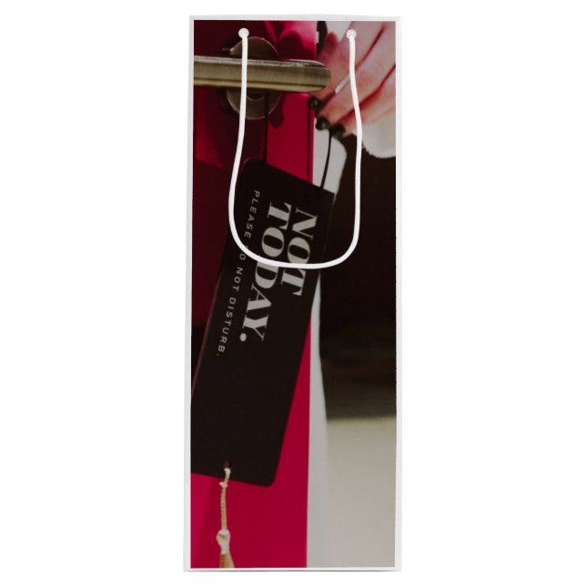 Inte Idag Väska För Vin (Framsidan)