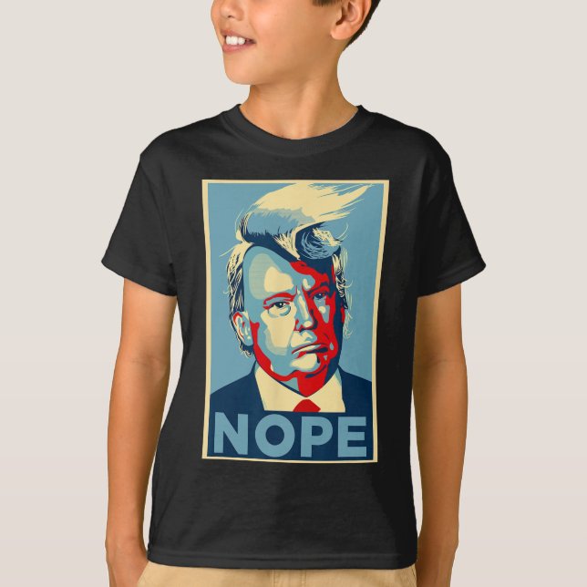 Inte igen Omröstning 2024 om antidumpningskampanje T Shirt (Framsida)