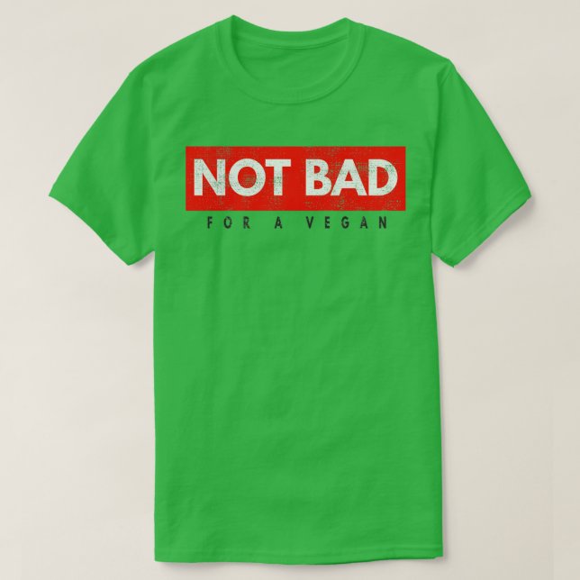 Inte illa för en Vegan Sport Bodybuilding for Cute T Shirt (Design framsida)