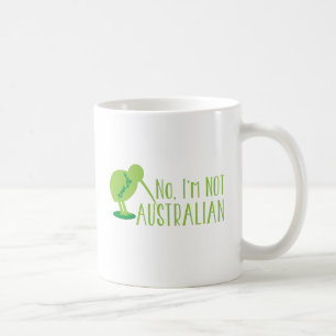 Inte INTE AUSTRALIENSISK I-förmiddag (med den Kaffemugg