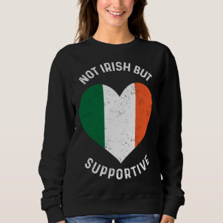Inte irländsk men stödjande St Patricks dag irländ T Shirt