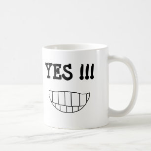 INTE!!! JA!!! - 2 sid muggen Kaffemugg
