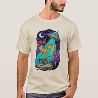 Inte jag igen: Kosmisk pizzaabduktion T Shirt