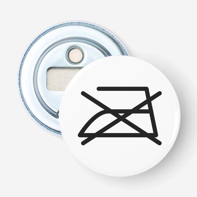 INTE JÄRN! FLASKÖPPNARE (Framsidan)