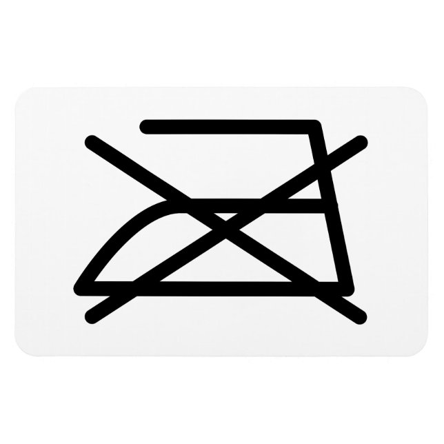 INTE JÄRN! MAGNET (Horisontell)