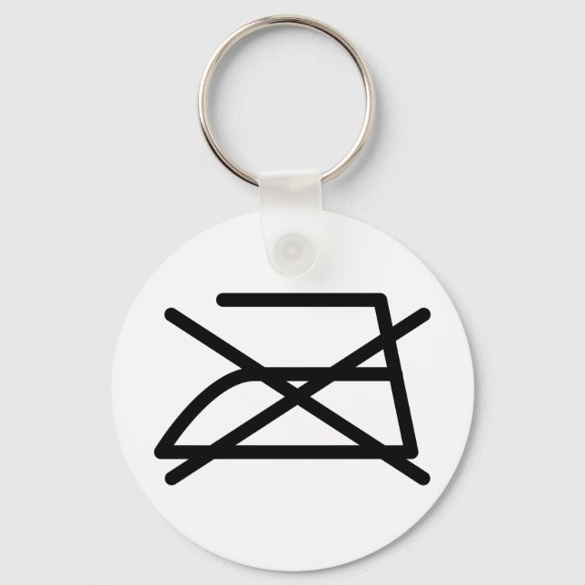 INTE JÄRN! NYCKELRING (Framsida)