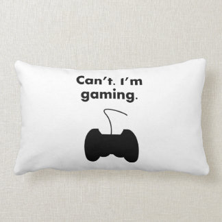 Inte kan jag att spela för förmiddag lumbarkudde