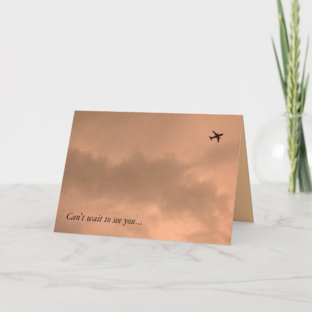 Inte kan väntan att se dig… kort (Framsida)