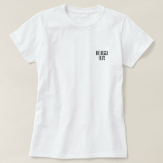INTE KLÄTT FÖR POJKET-TRÖJA TEE SHIRT