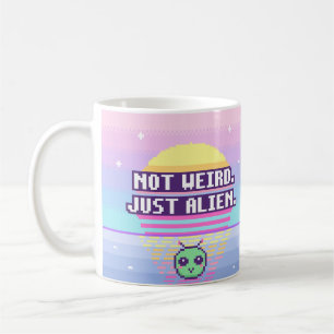 Inte konstigt. Bara utomjordiskt. Neurodivergent P Kaffemugg
