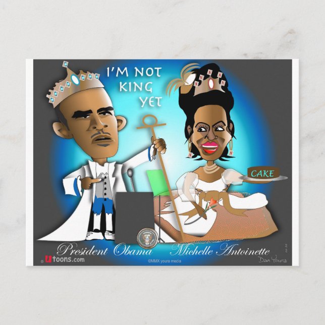 Inte Kung ännu Vykort (Framsida)