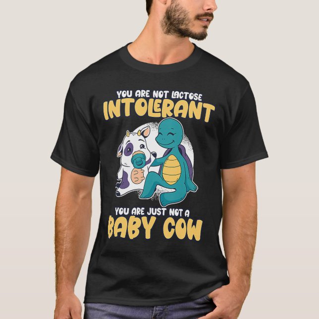 Inte laktosintolerant, bara inte Baby T Shirt (Framsida)