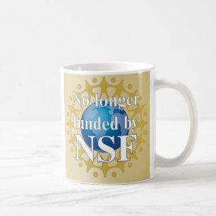 Inte längre finansierad kaffemugg