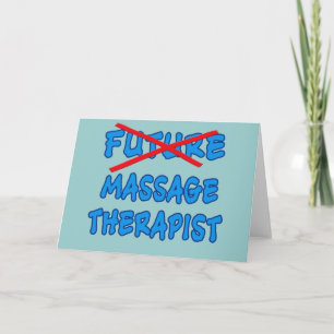 Inte längre framtida MASSAGE-BEHANDLING Kort