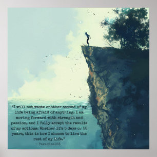 inte längre rädd (dörr 1041) poster