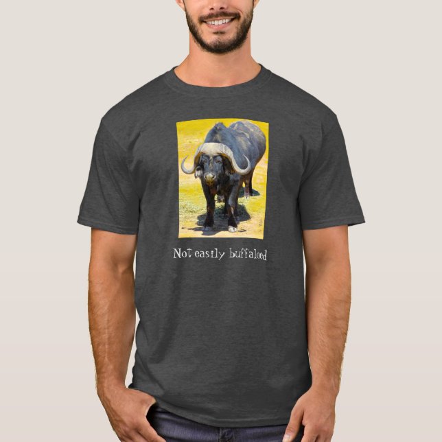 Inte lätt Buffaloed T-shirt (Framsida)