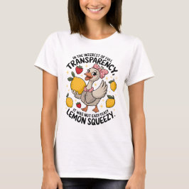 Inte lätt peasy citron squeeze - Sällsam dum gås T Shirt