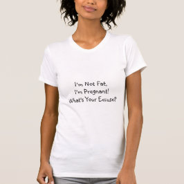 "Inte lazy, bara gravid" T-Shirt