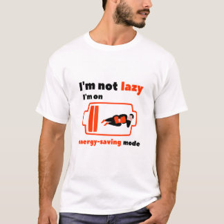 Inte Lazy T-skjorta T Shirt