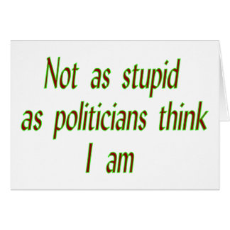 Inte lika dum hälsningskort
