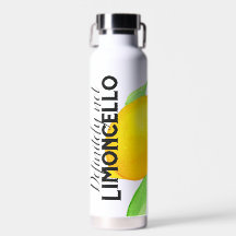 Inte limoncello-Vattenflaska