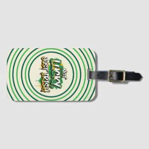 Inte Lucky Bara Irish St. Patrick's Day Bagagebricka