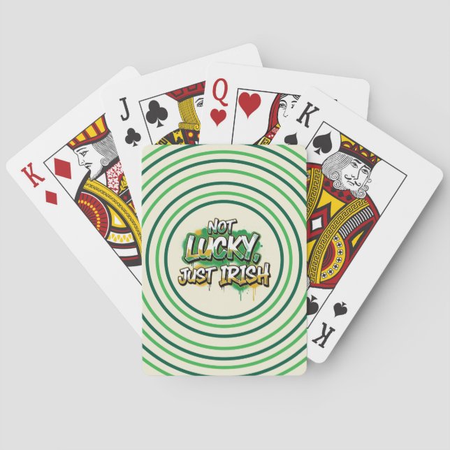 Inte Lucky Bara Irish St. Patrick's Day Casinokort (Baksidan)