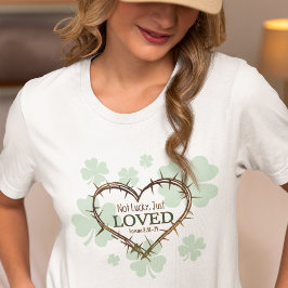 INTE LUCKY BARA LOVED Christian St. Patrick's Day T Shirt