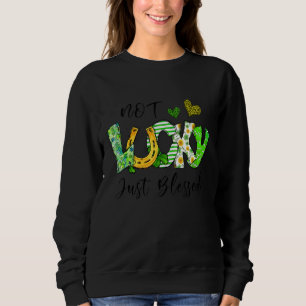 Inte Lucky, bara välsignad häst Shoe St Patrick S T Shirt