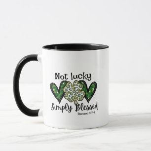 Inte Lucky, bara välsignad Lucky Charm St Patrick Mugg