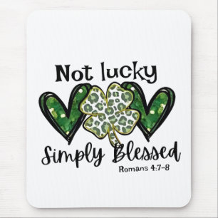 Inte Lucky, bara välsignad Lucky Charm St Patrick Musmatta