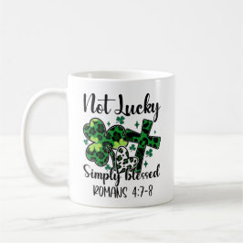 Inte lyckligt, bara välsignat kaffemugg
