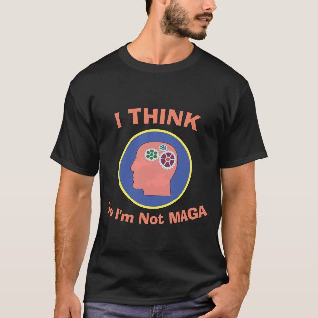 Inte MAGA Shirt T (Framsida)