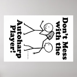  inte med Autoharp Player Poster