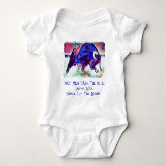 inte med Baby White One Biet T Shirt