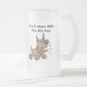 inte med Big Hund Beer Mugg av SRF