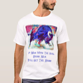 inte med Bull White T Shirt