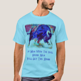 inte med Bullle Blue T Shirt
