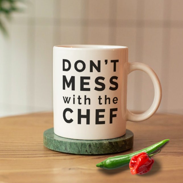  inte med Chef Coffee Mugg (Skapare uppladdad)
