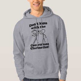 inte med Contrabass Clarinetis Hoodie