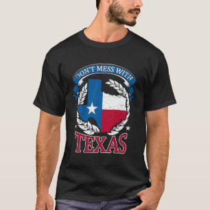 inte med delstaten Texas T Shirt