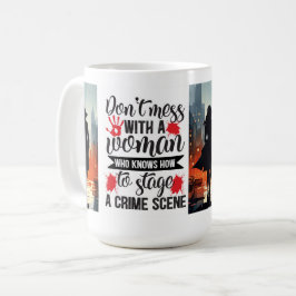 inte med en kvinna kaffemugg