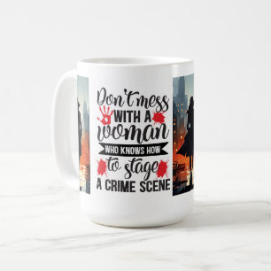 inte med en kvinna kaffemugg