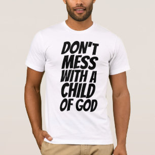 INTE MED ETT BARN MED GOD T-SHIRTS
