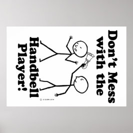 inte med handklocksspelaren poster