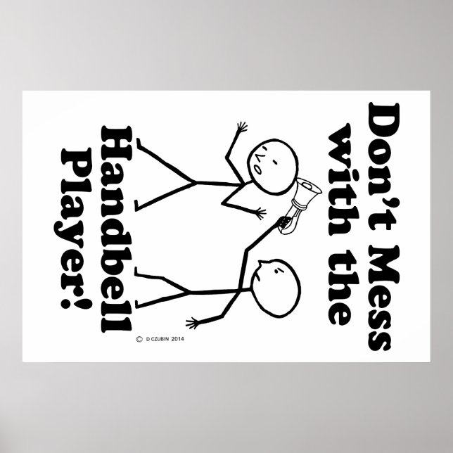  inte med handklocksspelaren poster (Framsidan)