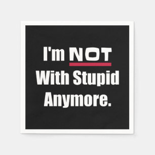 Inte med häpnadsväckande längre roligt att bryta s pappersservett