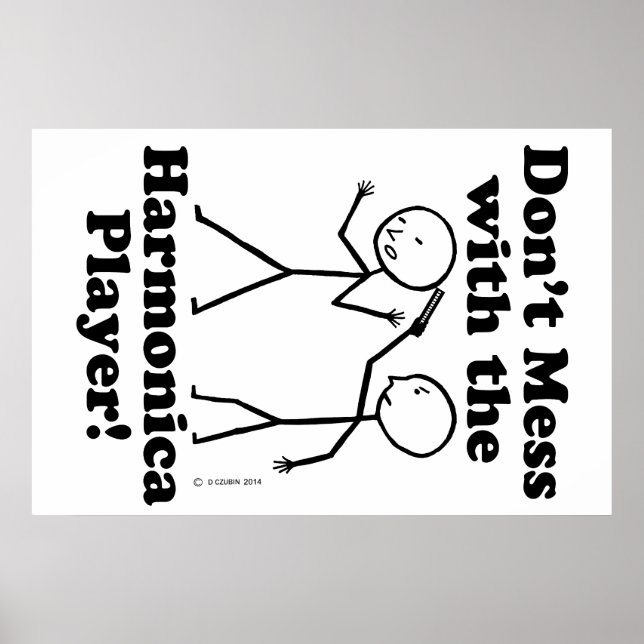  inte med Harmonispelaren Poster (Framsidan)