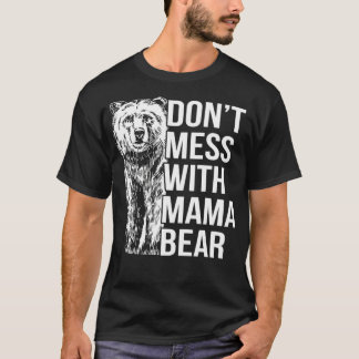 inte med Mamma Bear Funny Gift för halva japa T Shirt